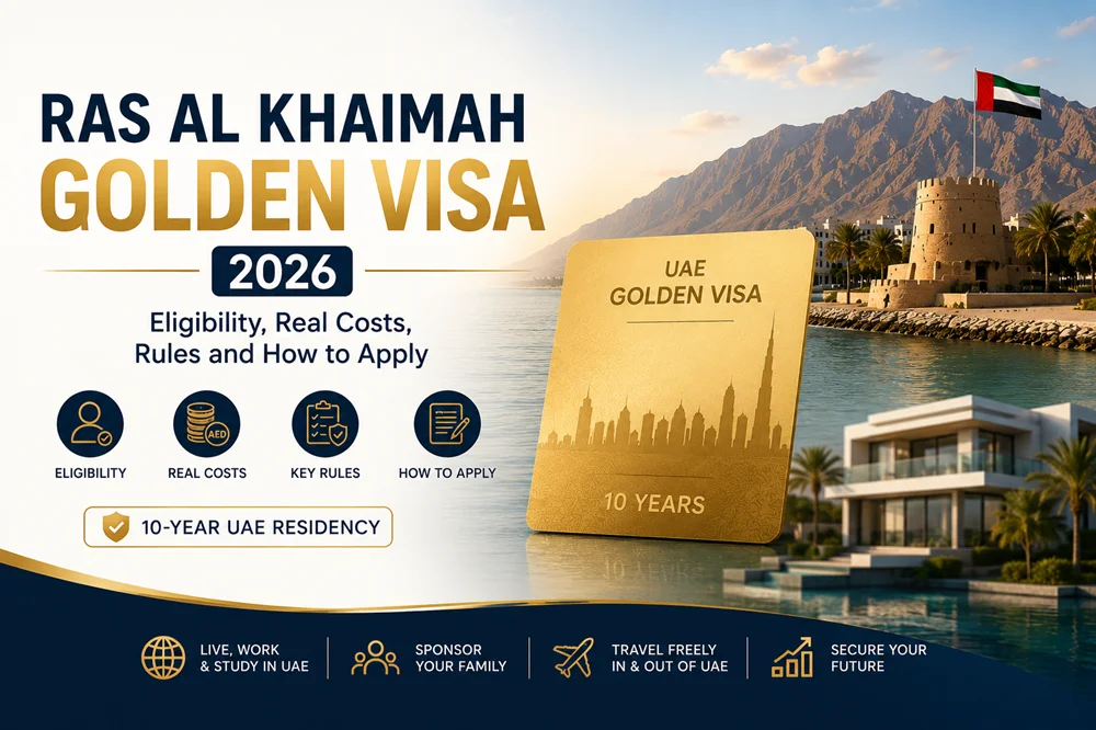 How to apply for Ras Al Khaimah Golden Visa in 2026